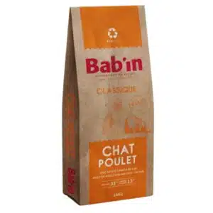 BAB'IN CLASSIQUE CHAT ADULTE POULET 3 KG