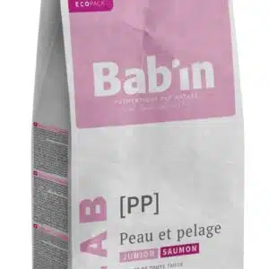 BAB'IN LAB JUNIOR PEAU & PELAGE SAUMON (tte race) 12 KG