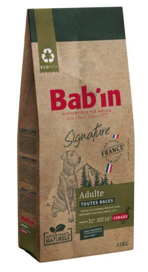 BAB'IN SIGNATURE ADULTE CANARD 12KG