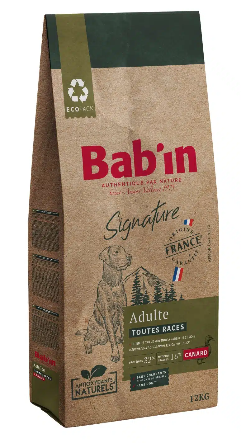 BAB'IN SIGNATURE ADULTE CANARD 12KG 1 BAB'IN SIGNATURE ADULTE CANARD 12KG