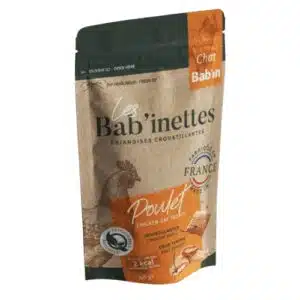 BABINETTES CHAT POULET 60g