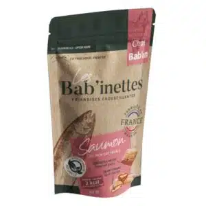 BABINETTES CHAT SAUMON 60g