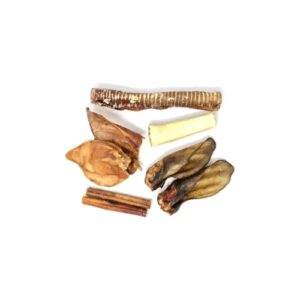 Box mix friandises séchées - Box mastication super résistante ( 8 friandises différentes à mâcher)