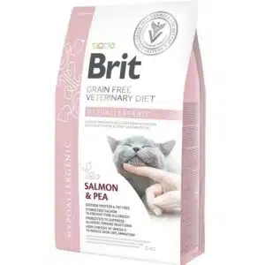 Brit Veterinary Diets Hypoallergénic Grain Free pour chat 2kg