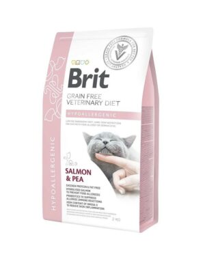 Brit Veterinary Diets Hypoallergénic Grain Free pour chat 2kg