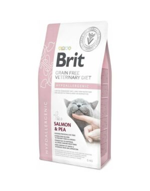 Brit Veterinary Diets Hypoallergénic Grain Free pour chat 2kg – Image 2