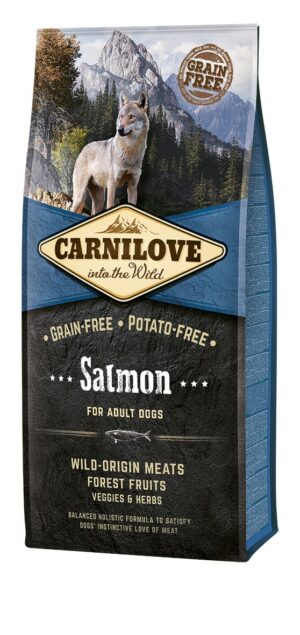CARNILOVE Chien Saumon Sans céréales 12kg