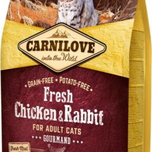 CARNILOVE FRESH Poulet et Lapin pour Chat Adulte 6kg
