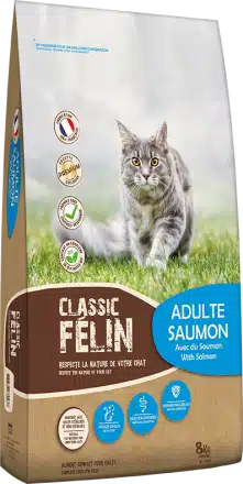 CLASSIC FELIN SAUMON 8KG 1 CLASSIC FELIN SAUMON 8KG