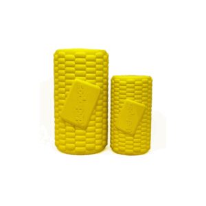 Distributeur de friandises au maïs sur l'épi - Jaune