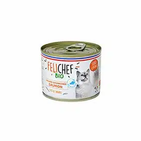 FELICHEF BTE CHAT MOUSSE SAUMON SS CEREALES 200G