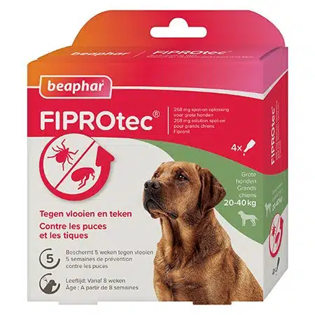 FIPROTEC CHIEN (20-40KG)*4 1 FIPROTEC CHIEN (20-40KG)*4