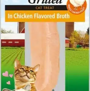 INABA Filet de Poulet grillé et bouillon pour chat 25 g