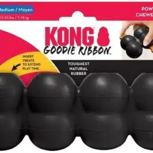 KONG EXTREME GOODIE RIBBON M NOIR 4,5x17,8x6,4cm