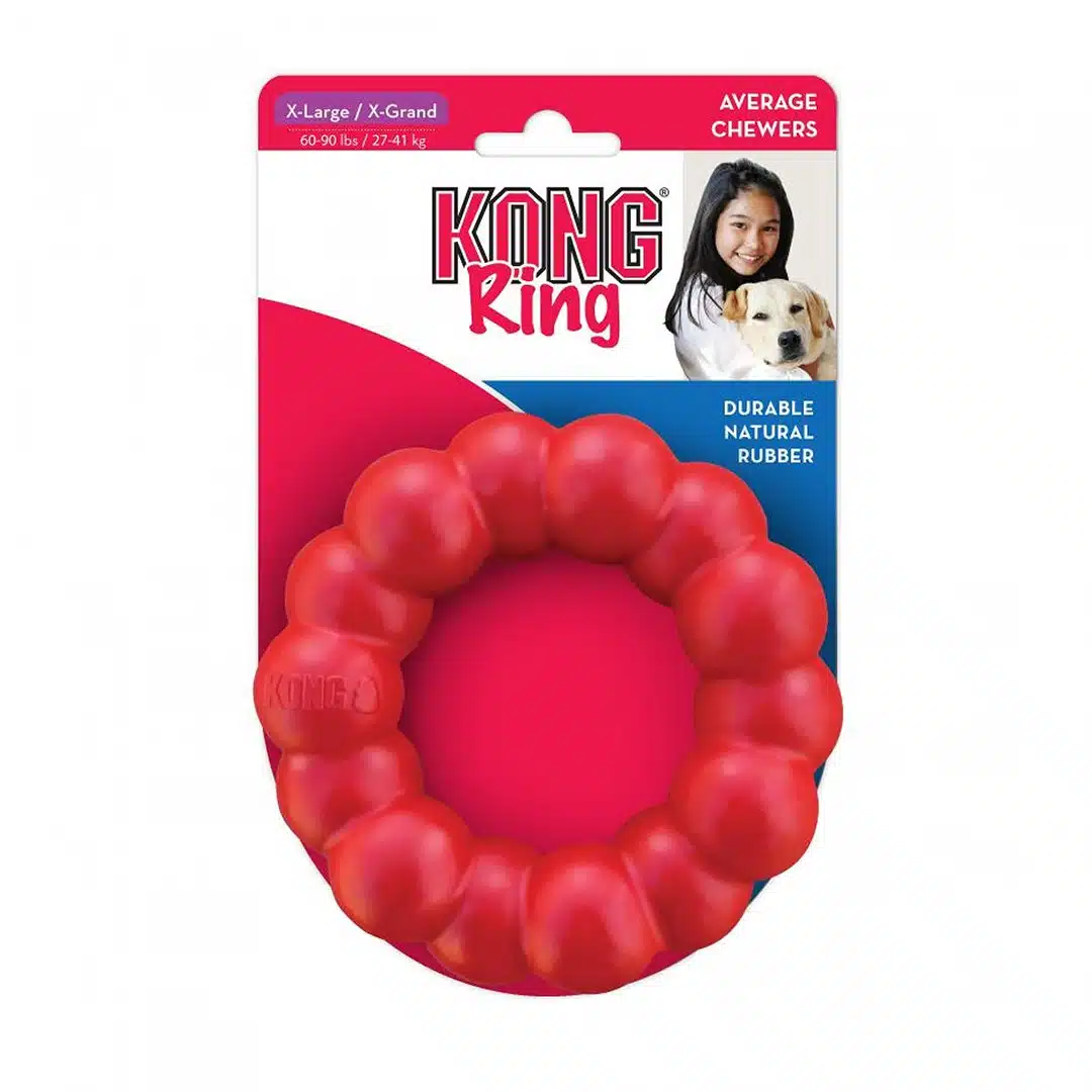 KONG RIGE ROUGE M/L - 10,8x10,8x3,2cm 1 KONG RIGE ROUGE M/L - 10,8x10,8x3,2cm