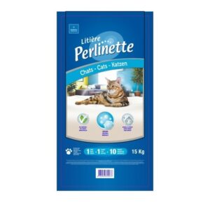 Litière Perlinette Cristaux pour Chats 15kg