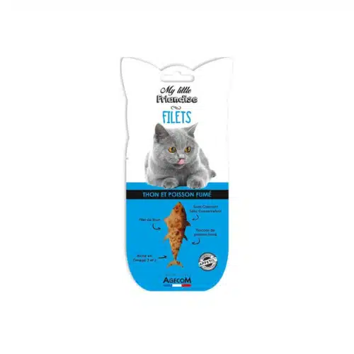 MY LITTLE FRIANDISE FILET DE THON ET POISSON FUME POUR CHAT 30G 1 MY LITTLE FRIANDISE FILET DE THON ET POISSON FUME POUR CHAT 30G