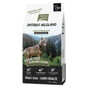 NATURA WILD Ontario Wildland : Agneau & porc français 12kg