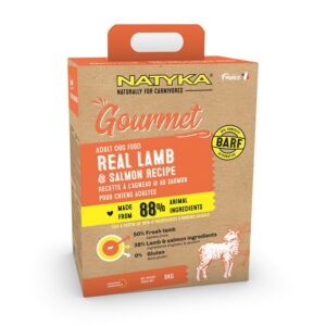 NATYKA CHIEN GOURMET AGNEAU & SAUMON 9KG