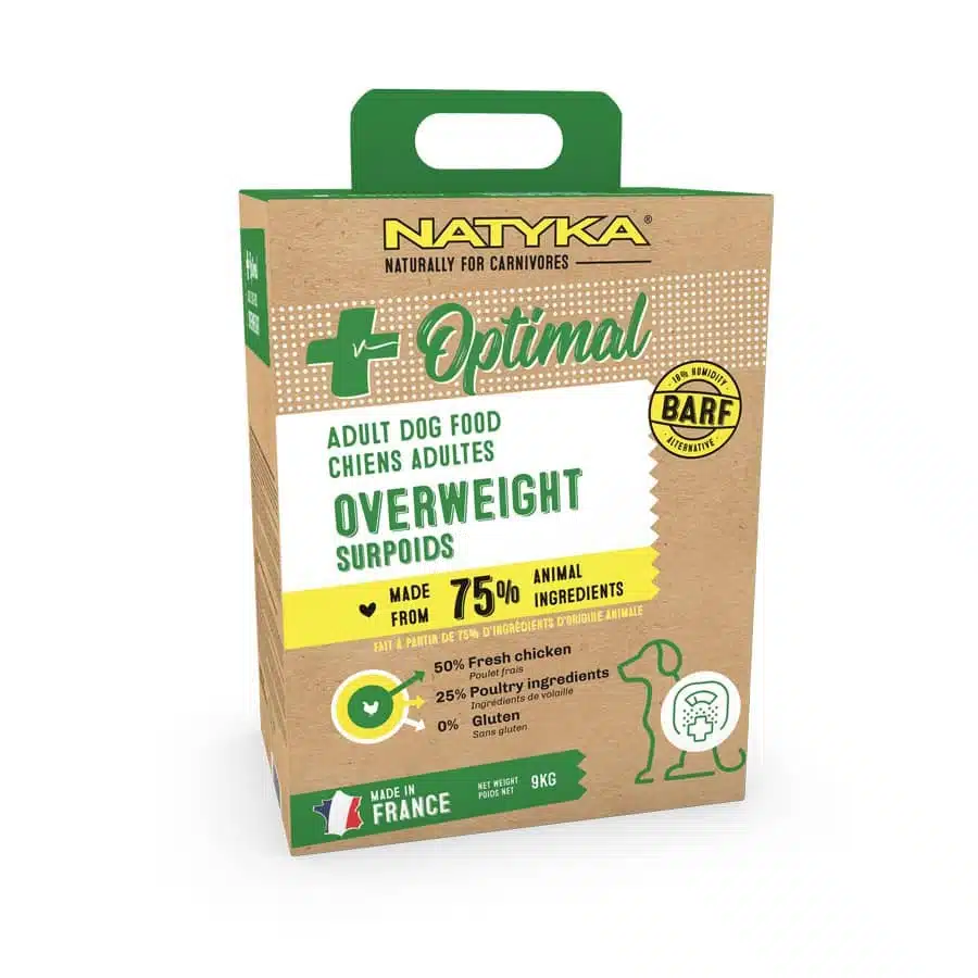 NATYKA CHIEN OPTIMAL SURPOIDS 9KG 1 NATYKA CHIEN OPTIMAL SURPOIDS 9KG