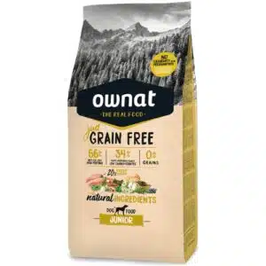 OWNAT JUST CHIEN GRAIN FREE JUNIOR 14KG