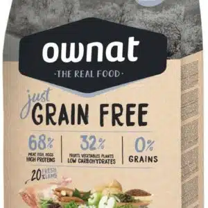 OWNAT JUST CHIEN GRAIN FREE ADULT LAMB 14KG