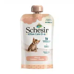 SCHESIR Kitten Care Cream en gourde pour chaton 150g
