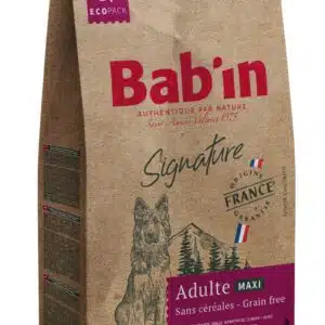 BAB'IN SIGNATURE SANS CEREALES MAXI ADULTE POULET 12 KG