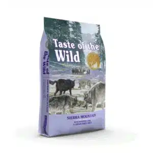 Taste of the Wild Sierra Mountain à l'agneau pour chien adulte 12.2KG