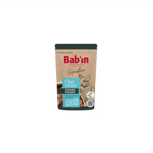 BABIN Terrine Chat - Poisson 80g 2 BABIN Terrine Chat - Poisson 80g – Image 2