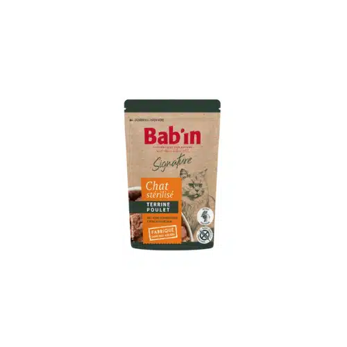 BABIN Terrine Chat - Poulet 80g 1 BABIN Terrine Chat - Poulet 80g