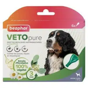 VETONATURE PIPETTE CHIEN 30KG *3 NEEM
