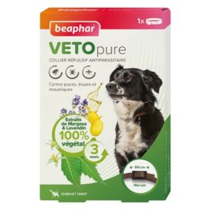 VETOPURE COLLIER ATP MARRON CHIEN & CHIOT