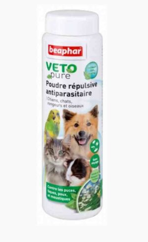 VETOPURE POUDRE CHIEN/CHAT/RONGEURS/OISEAUX 60G