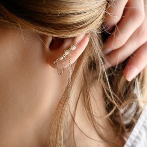 Boucle d’oreille "Climber Nacre"