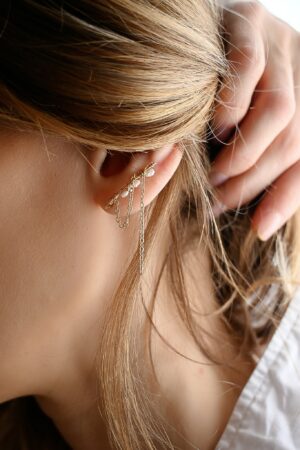 Boucle d’oreille "Climber Nacre"