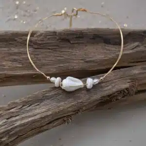 Bracelet "White Shell"