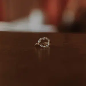 Bague "Perles d'écume"