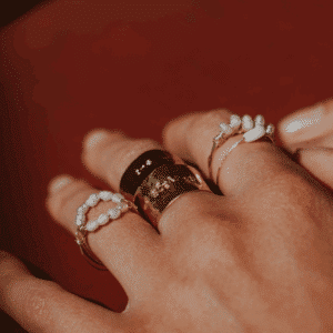 Bague "Perles d'écume" – Image 3