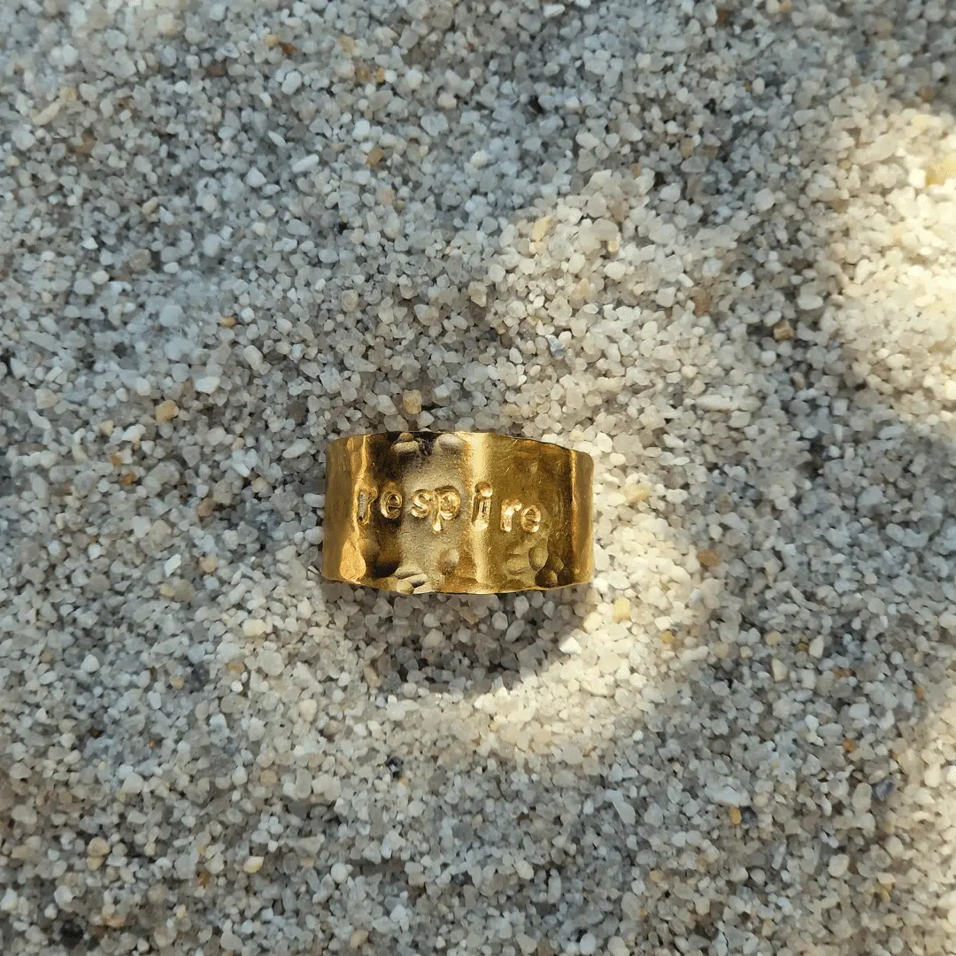 Bague sauvage “Respire”