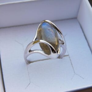Bague Labradorite Mélèze