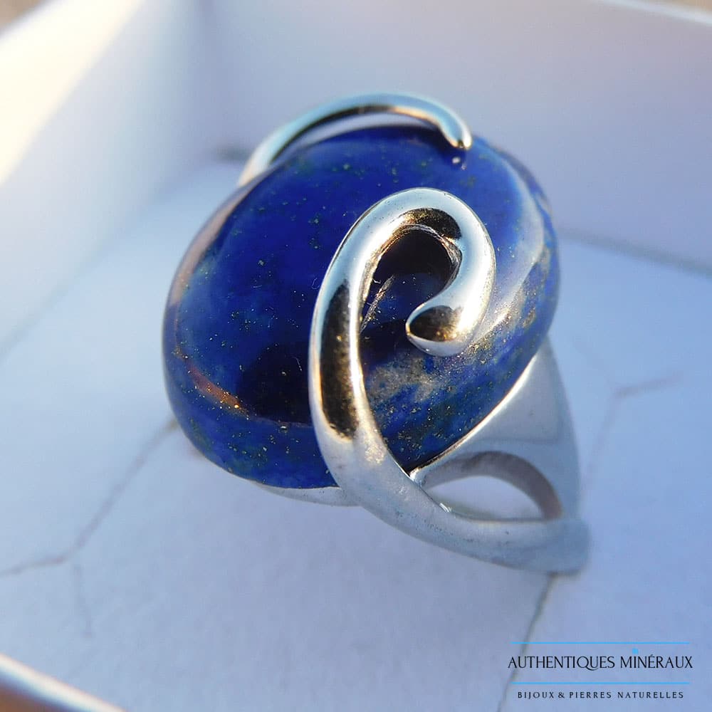 Bague Lapis-Lazuli Maya 3 Bague Lapis-Lazuli Maya – Image 3