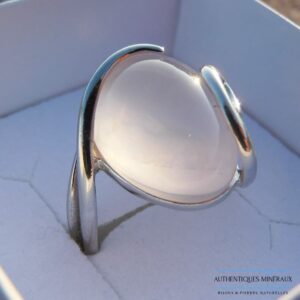 Bague Quartz Rose Maya - Amour