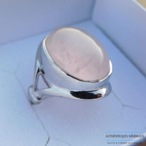 Bague Quartz Rose Jenna - Amour