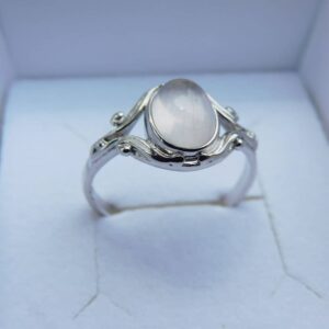 Bague Quartz Rose Dana - Amour