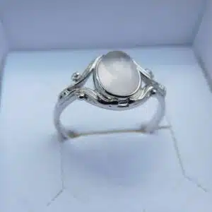 Bague Quartz Rose Dana - Amour