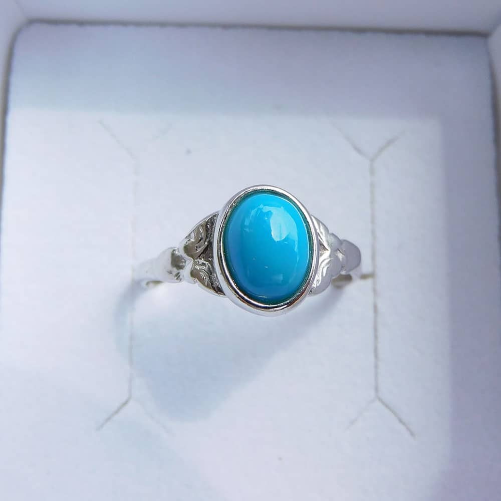 Bague Turquoise - Alice 2 Bague Turquoise - Alice – Image 2