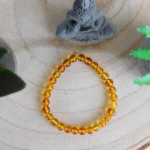 Bracelet ambre 6mm – Image 7