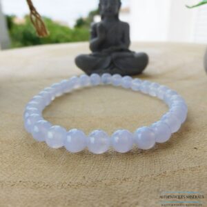 Bracelet Calcédoine Bleue – Image 4
