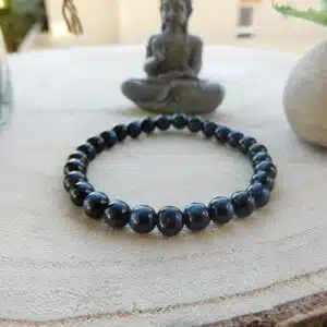 Bracelet oeil de faucon bleu